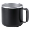 Kubek ze stali nierdzewnej P119820D czarny