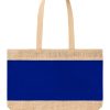 Torba na zakupy P115562D ciemnoniebieski / naturalny