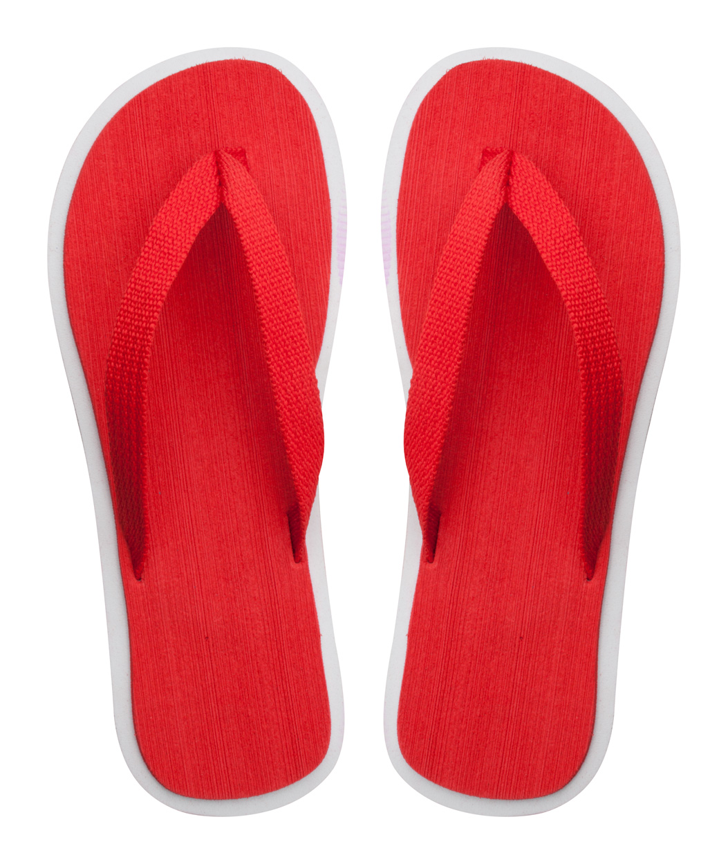 Klapki plażowe P110355D czerwony Klapki plażowe P110355D czerwony