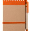 Notatnik P110503D pomarańcz / naturalny