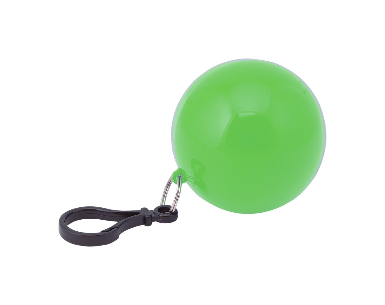 Ponczo w breloku P112307D zielony