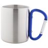Kubek ze stali nierdzewnej P110856D niebieski / srebrny