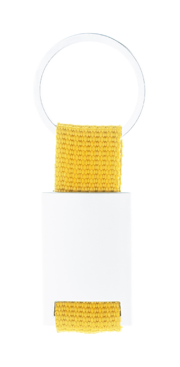 Brelok P111071D żółty / srebrny