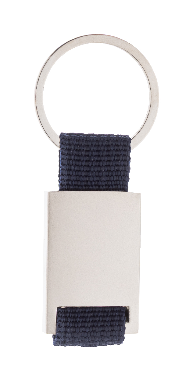 Brelok P111071D ciemnoniebieski / srebrny