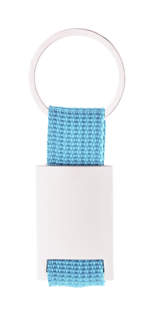 Brelok P111071D jasnoniebieski / srebrny