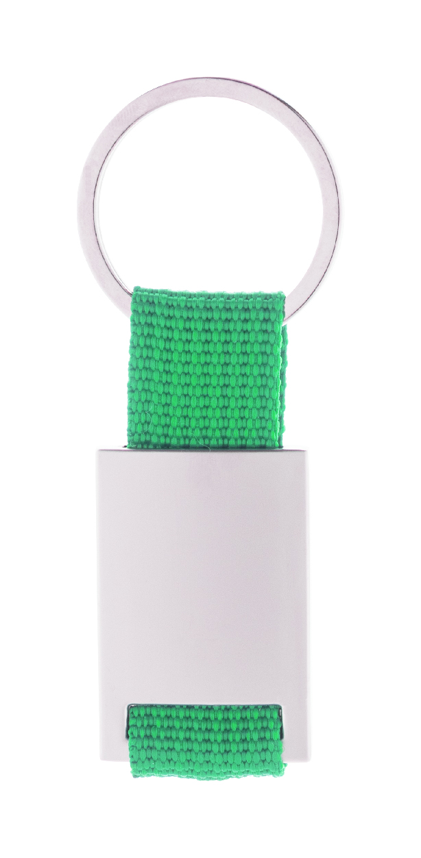 Brelok P111071D zielony / srebrny