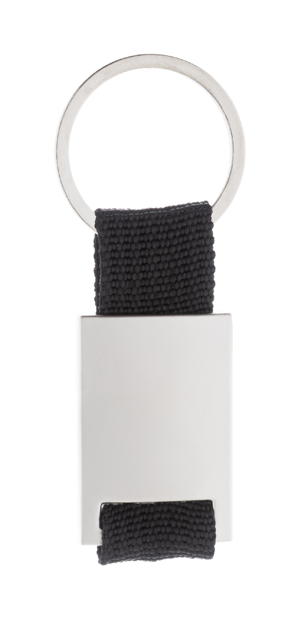 Brelok P111071D czarny / srebrny