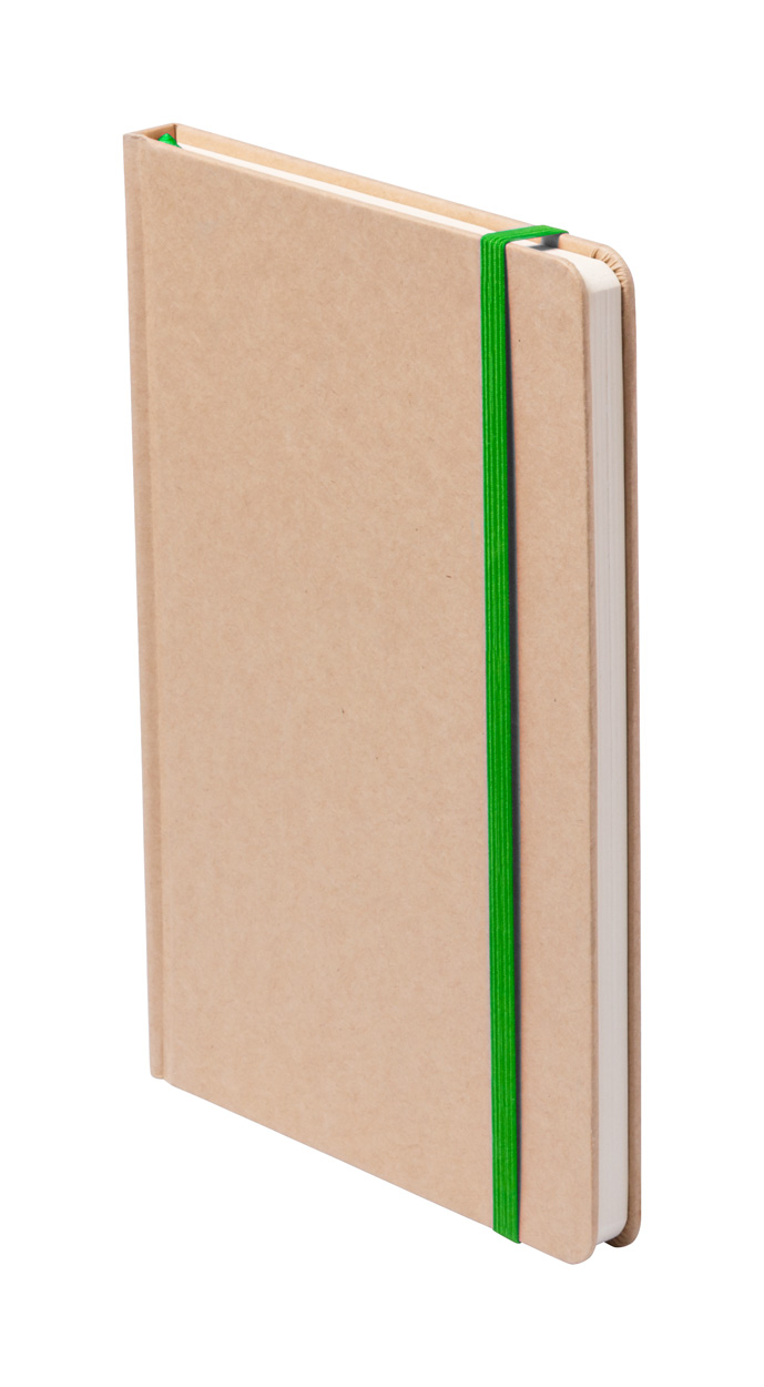 Notes P111311D zielony / naturalny