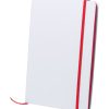 Notes P112727D czerwony / biały