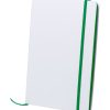 Notes P112727D zielony / biały