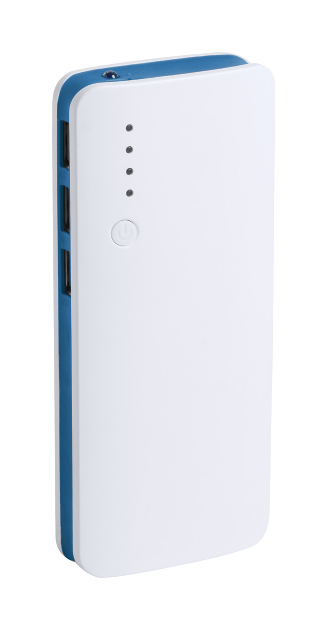Power bank P112736D jasnoniebieski / biały