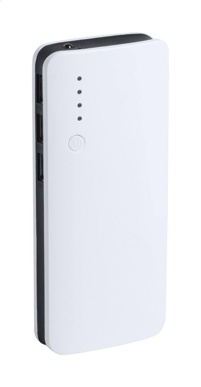 Power bank P112736D czarny / biały
