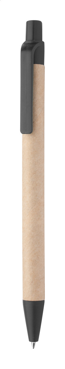 Długopis P111439D czarny / naturalny Długopis P111439D czarny / naturalny