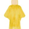 Poncho P111450D żółty
