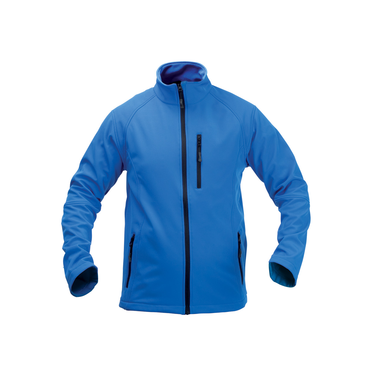 Kurtka softshell P111464D niebieski / czarny
