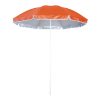 Parasol plażowy P111562D pomarańcz / biały
