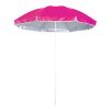 Parasol plażowy P111562D fuksji / biały