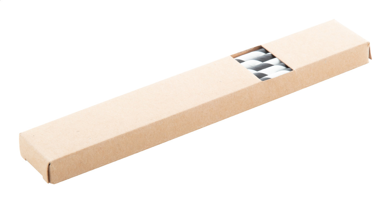 Słomka / zestaw słomek P113521D czarny / biały