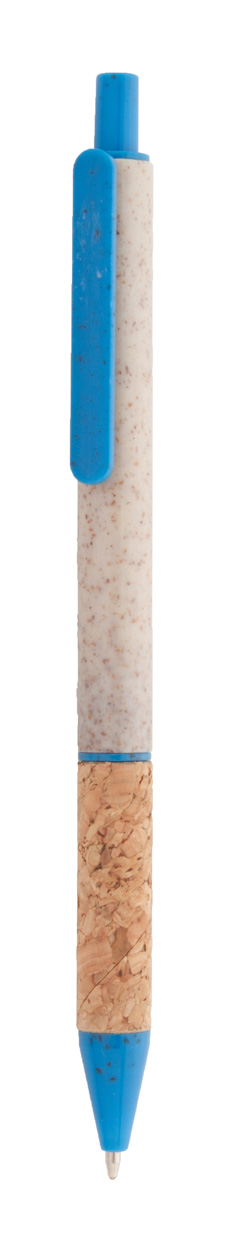 Długopis P116309D niebieski / naturalny