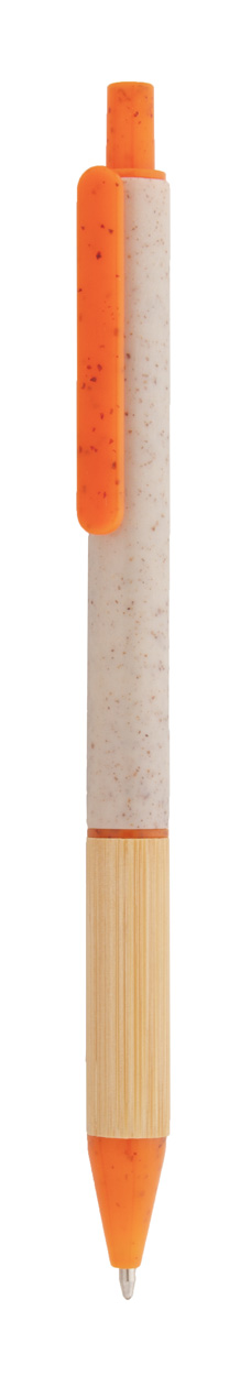 Długopis P116315D pomarańcz / naturalny