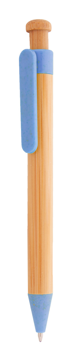 Długopis P116398D niebieski / naturalny