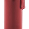 Butelka z aluminium z recyklingu P118161D czerwony