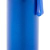 Butelka z aluminium z recyklingu P118161D niebieski