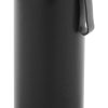 Butelka z aluminium z recyklingu P118161D czarny