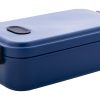 Lunch box / pudełko na lunch P118727D ciemnoniebieski