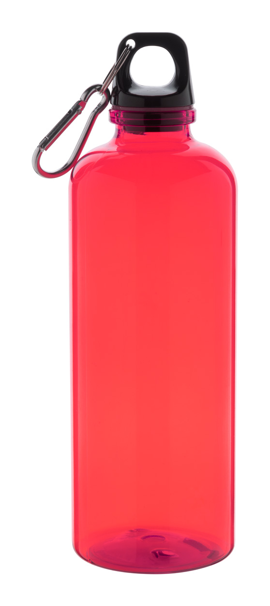 Butelka RPET P118719D czerwony