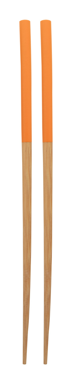 Pałeczki bambusowe P114491D pomarańcz / naturalny