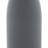 Butelka z ze stali nierdzewnej z recyklingu P118772D szary