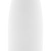 Butelka ze stali nierdzewnej z recyklingu P118777D biały