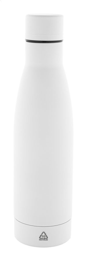 Butelka ze stali nierdzewnej z recyklingu P118777D AN-AP808163-W