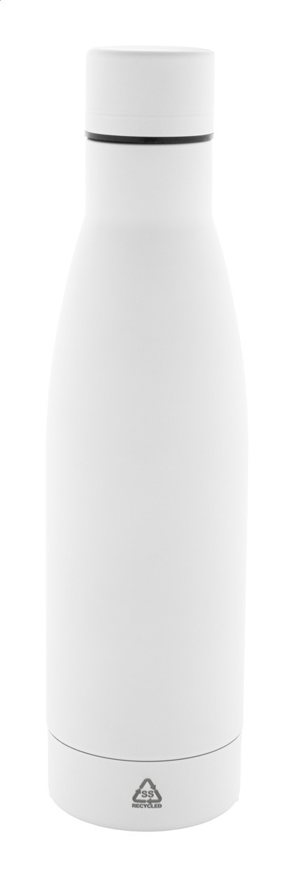 Butelka ze stali nierdzewnej z recyklingu P118777D AN-AP808163-W