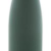 Butelka ze stali nierdzewnej z recyklingu P118777D zielony