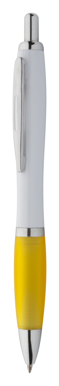 Długopis P112355D żółty / biały
