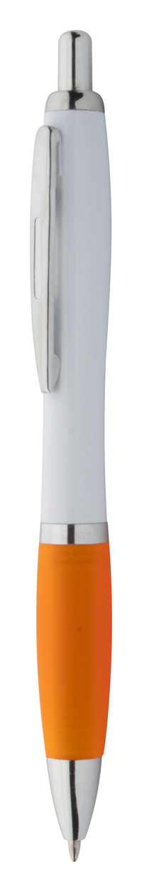 Długopis P112355D pomarańcz / biały