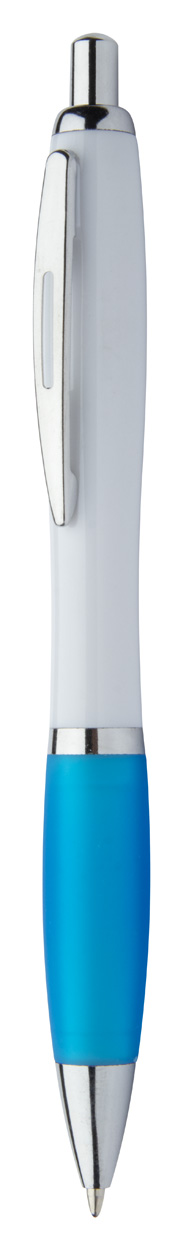 Długopis P112355D jasnoniebieski / biały