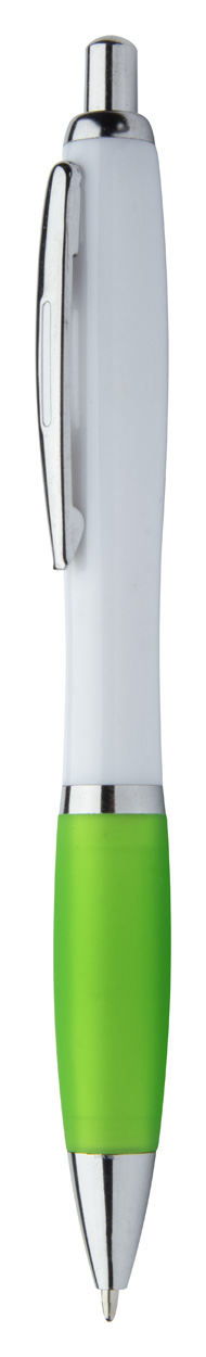 Długopis P112355D limonkowy / biały