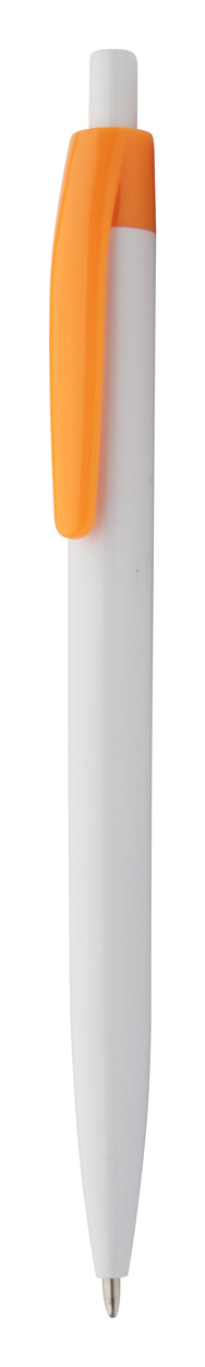 Długopis P111912D pomarańcz / biały Długopis P111912D pomarańcz / biały