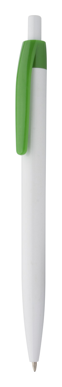 Długopis P111912D zielony / biały Długopis P111912D zielony / biały