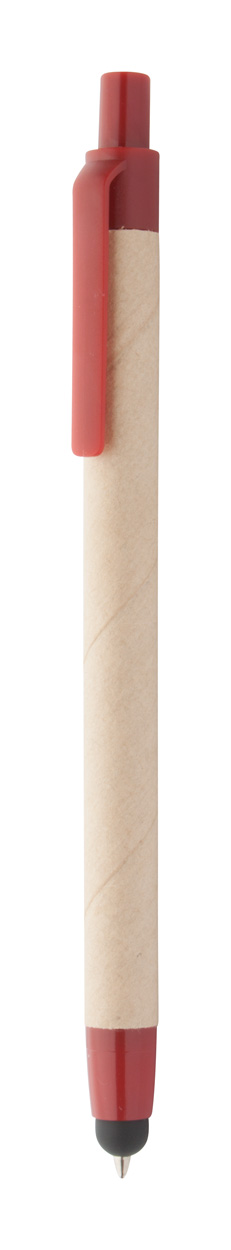 Długopis dotykowy P119679D naturalny / czerwony