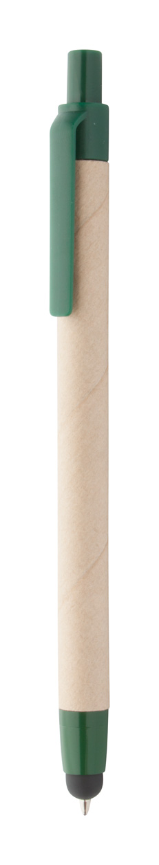 Długopis dotykowy P119679D naturalny / zielony