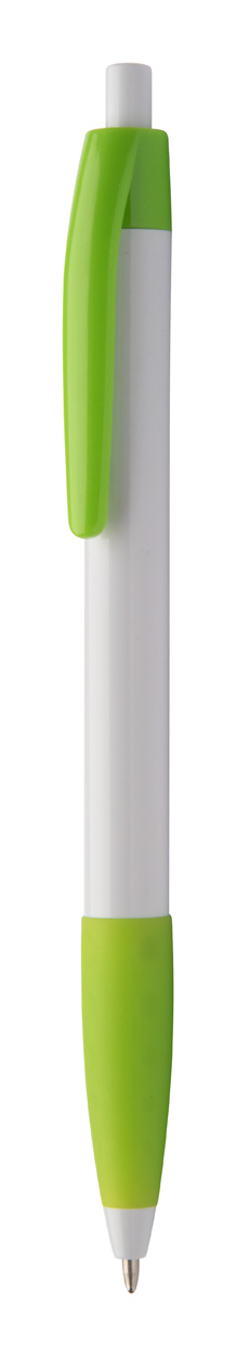 Długopis P119690D limonkowy / biały Długopis P119690D limonkowy / biały