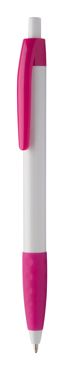 Długopis P119690D fuksji / biały Długopis P119690D fuksji / biały