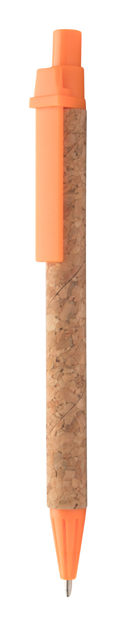Długopis P112827D pomarańcz / naturalny