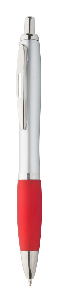 Długopis P119738D czerwony / srebrny Długopis P119738D czerwony / srebrny