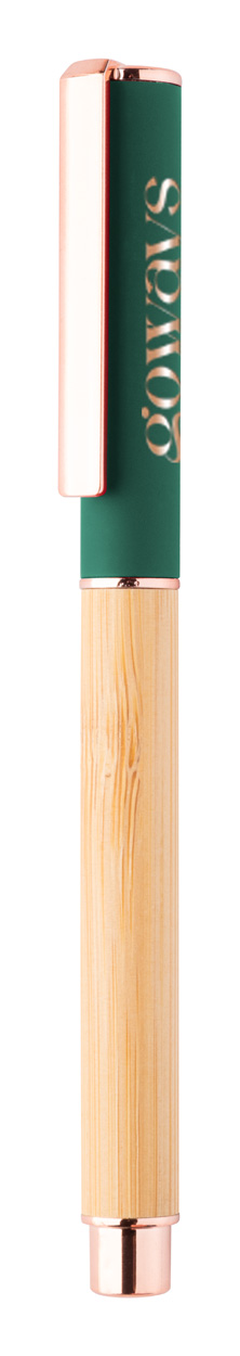 Pióro kulkowe P118197D zielony / naturalny