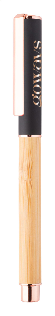 Pióro kulkowe P118197D czarny / naturalny